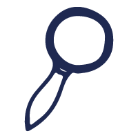 Icono Lupa Marino