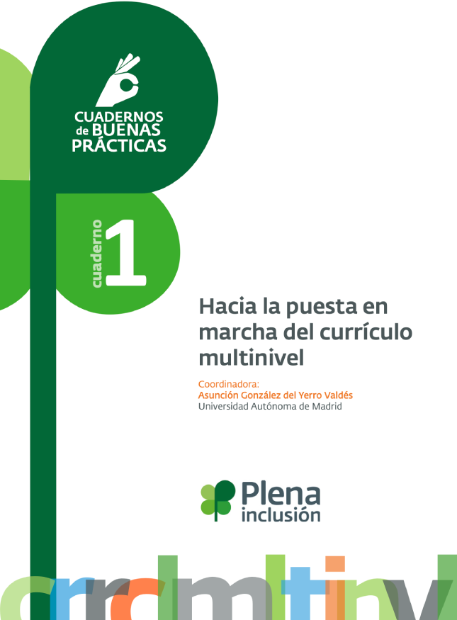 Portada Currículo Multinivel Plena Inclusión