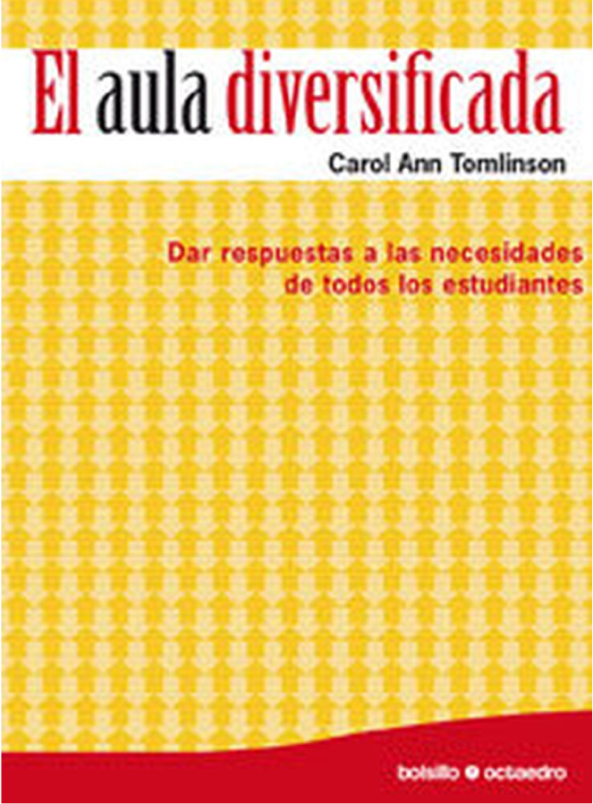 Portada de "El aula diversificada" de Carol Ann Tomlinson