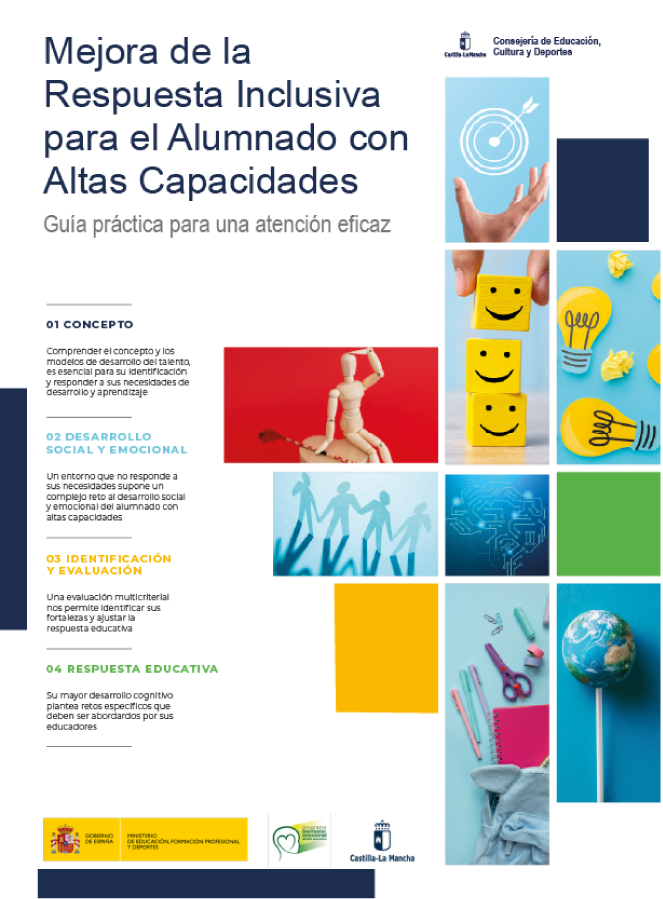 Guía para la Mejora de la Respuesta Educativa al Alumnado con Altas Capacidades de la Junta de Castilla-La Mancha