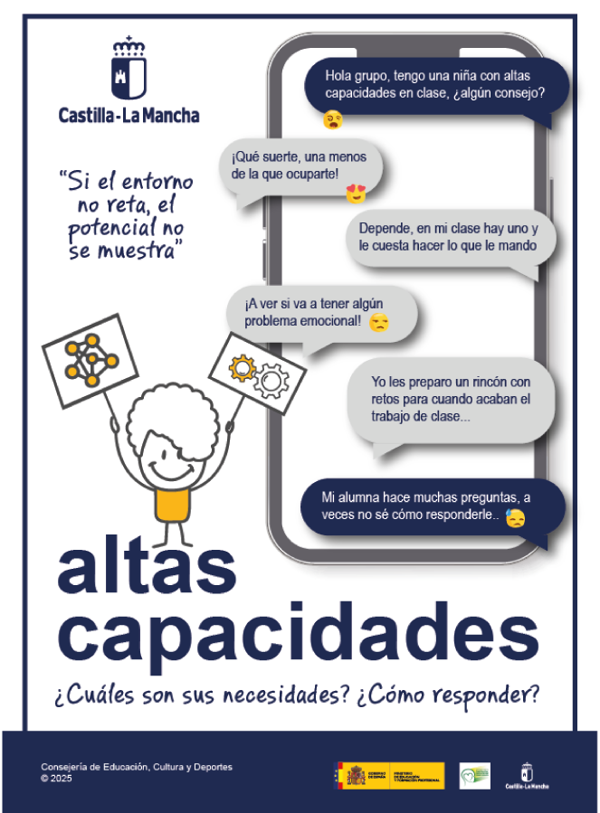 Guía para la Mejora de la Respuesta Educativa al Alumnado con Altas Capacidades de la Junta de Castilla-La Mancha